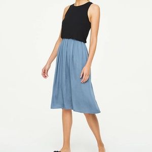 NWOT LOFT Mixed Media Dress